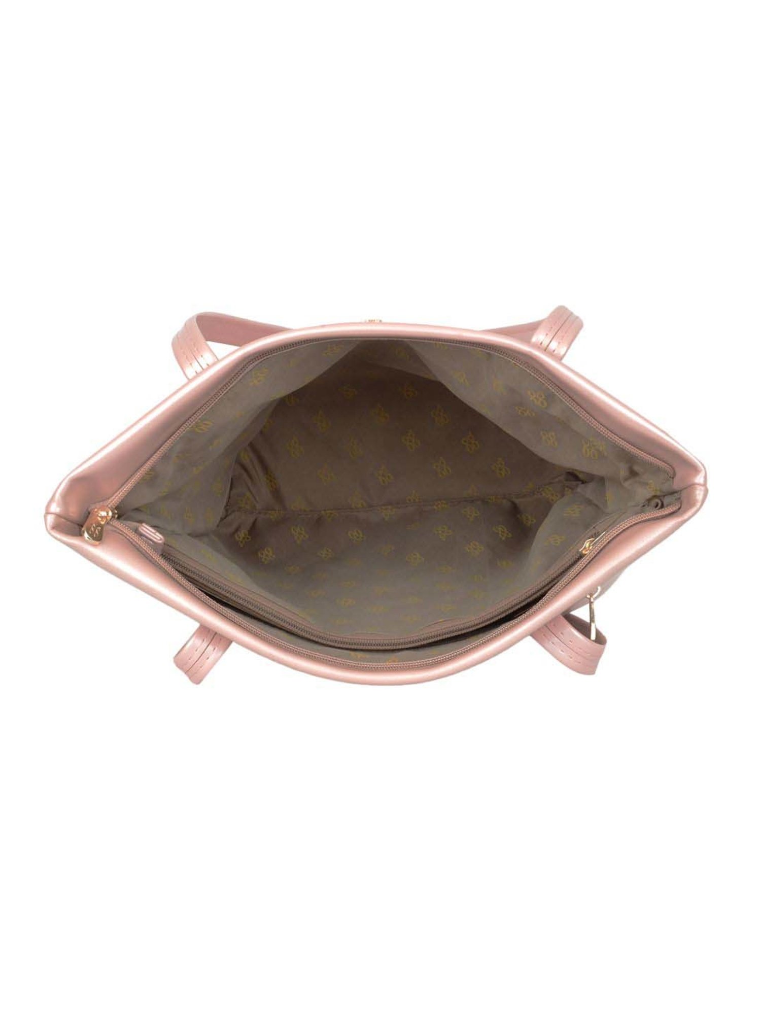 Baggit Rose PVC Solid Tote Handbag