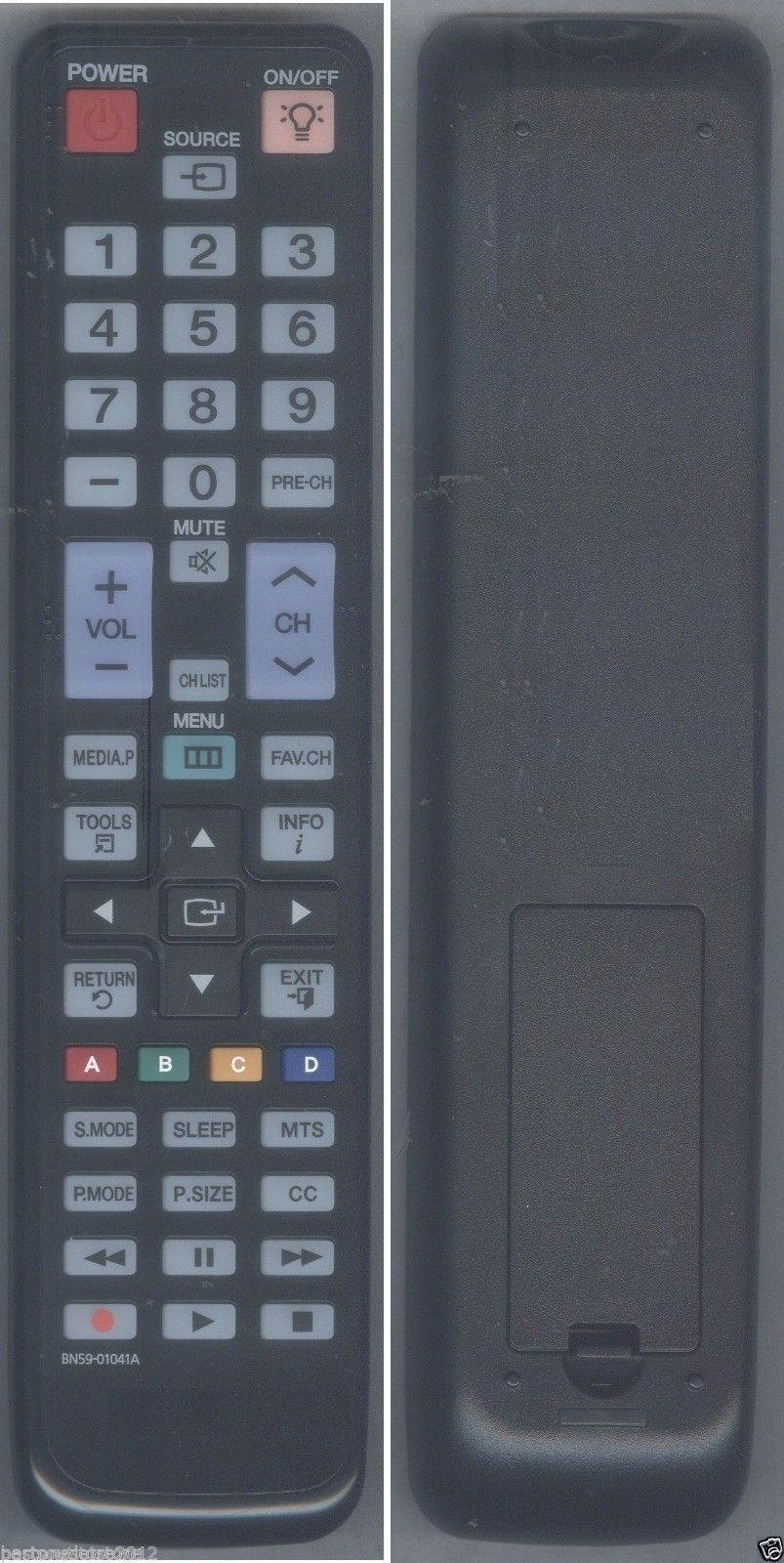 New Samsung Remote BN59-01041A for LN40C630K1F LN32C550J1F LN37C550J1F LN40C550