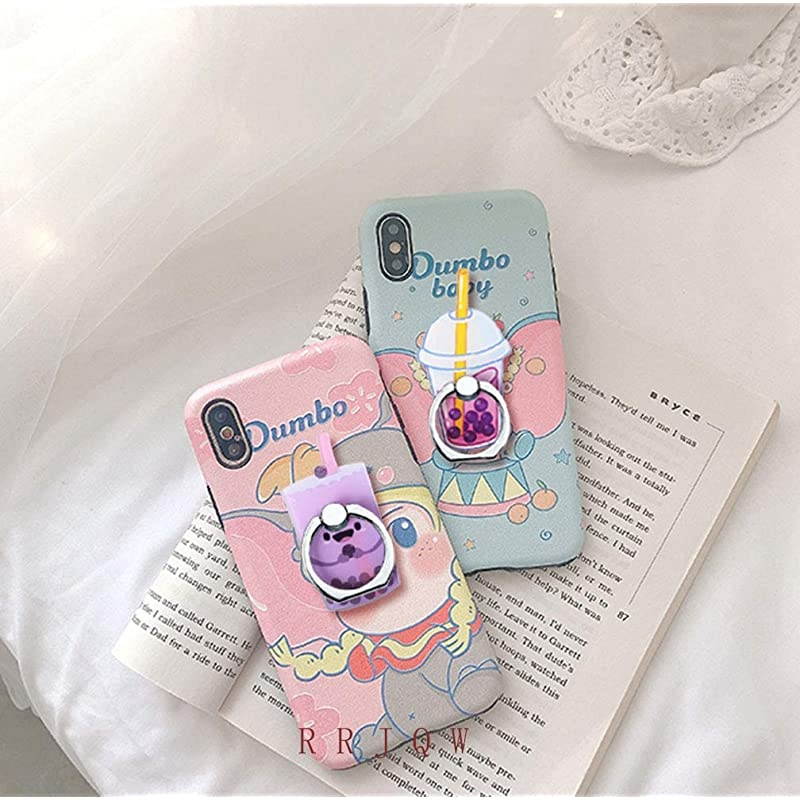 Ring Holder Stand,Boba Milk Tea Ring Stand Holder 360 Rotation Finger Ring Grip Stand for Cellphones,Smartphones and Tablets (3 Pack Boba Milk Tea Ring Stand)