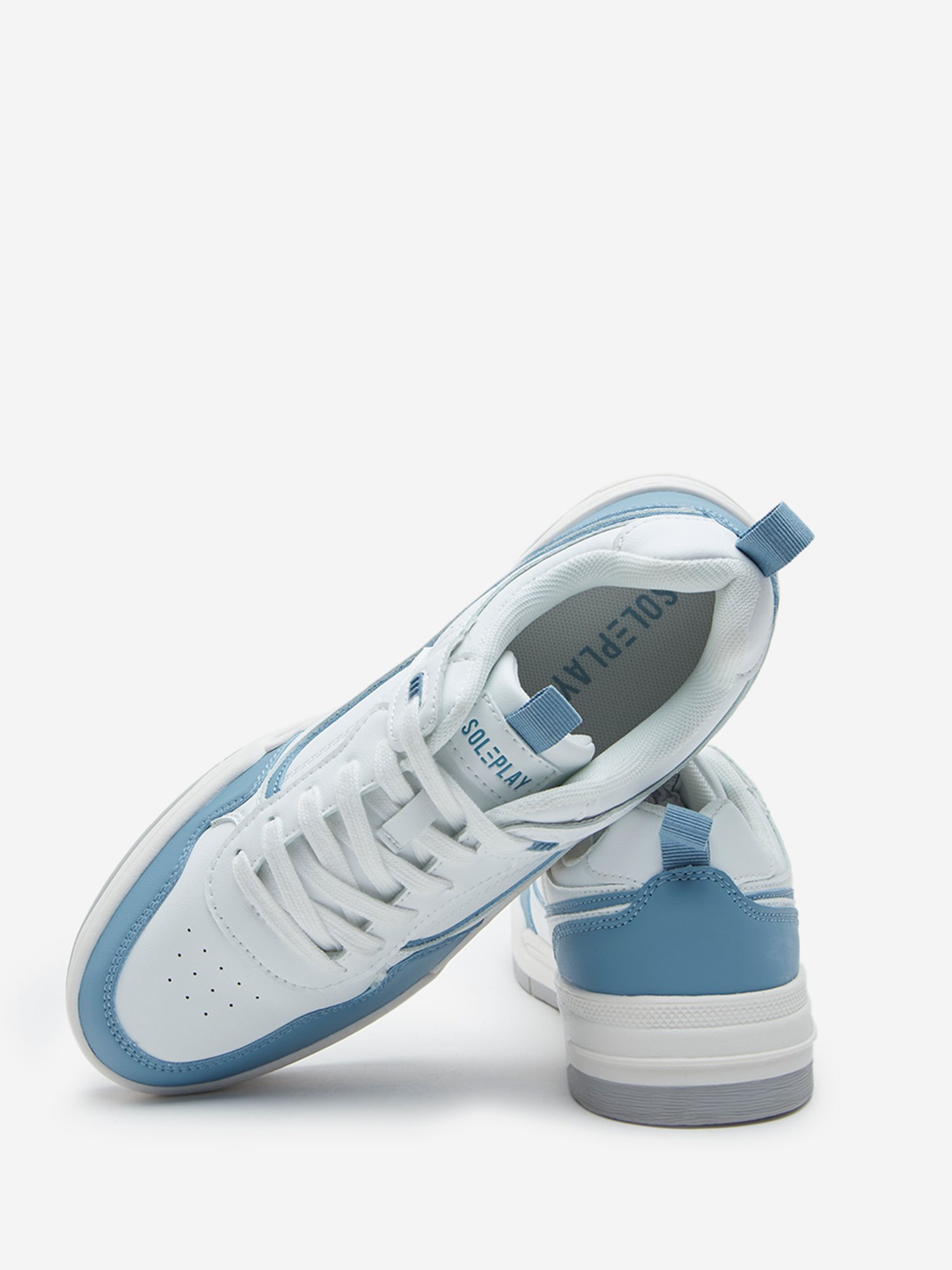 SOLEPLAY by Westside Blue Colour-Blocked Sneakers