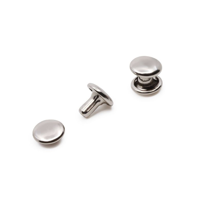 Dritz 120ct Rivets Double-Cap Tools Nickel
