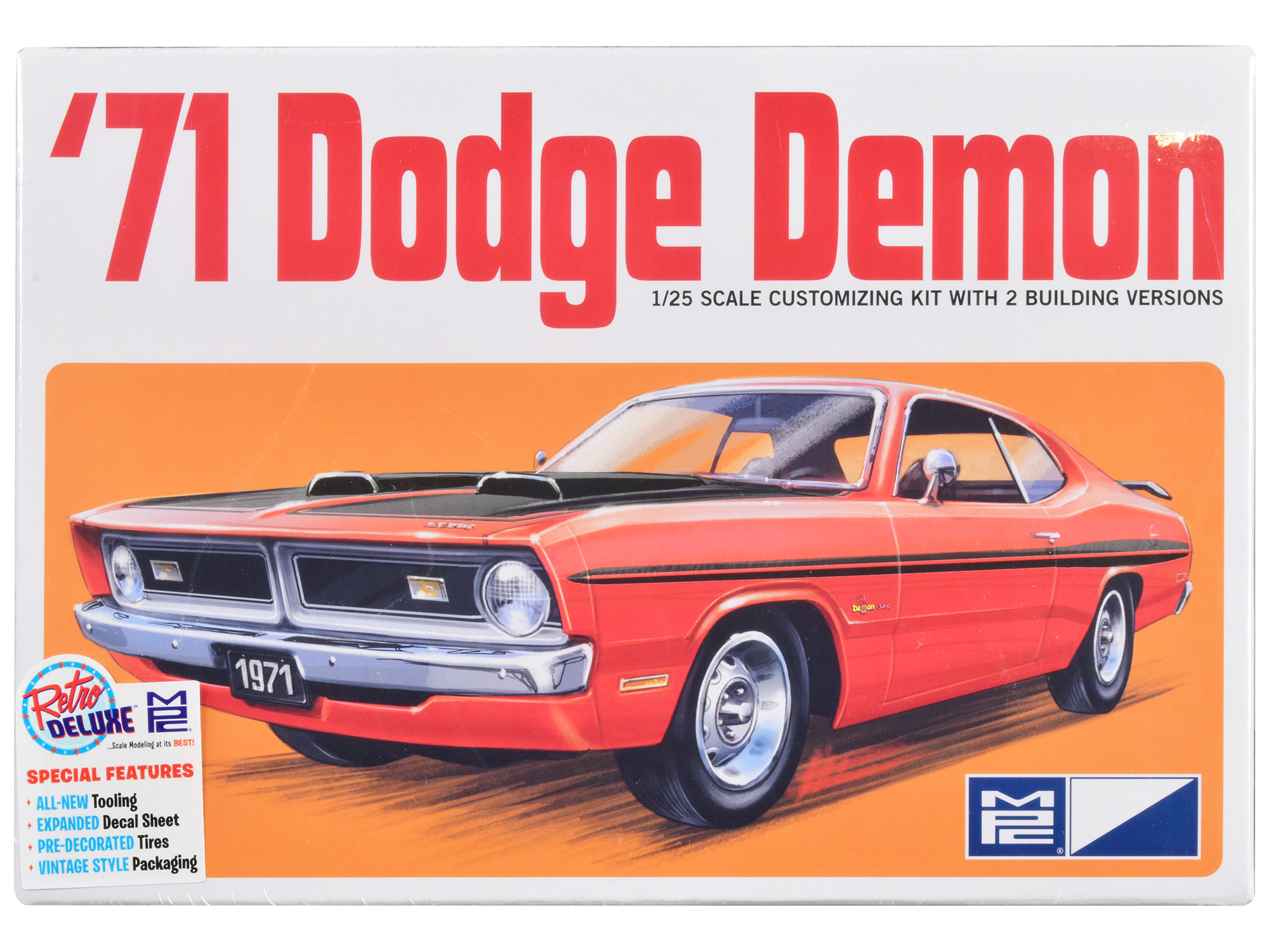Level 4 Model Kit 1970 Dodge Challenger T/A "Streetburner" 2-in-1 Kit 1/24 Scale Model by Revell
