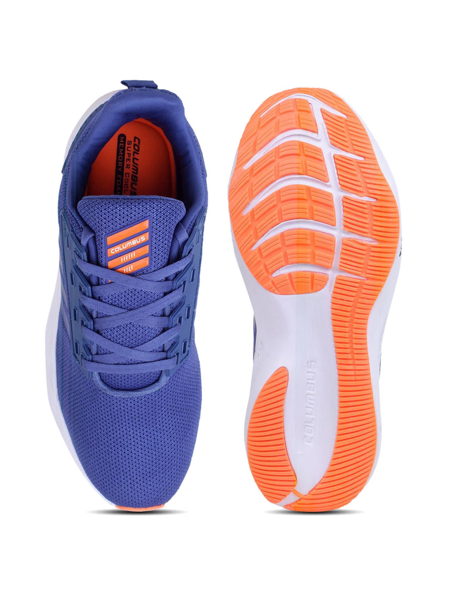 Columbus Men's Blue Running Shoes