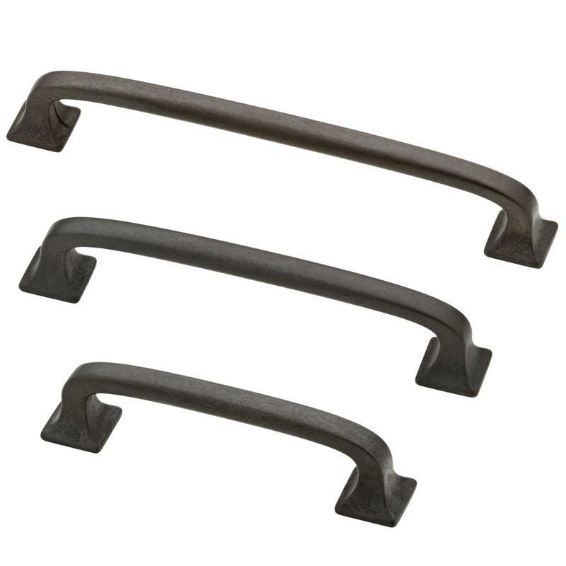 Franklin Brass 10pk 5" Lombard Pull Soft Iron Nickel