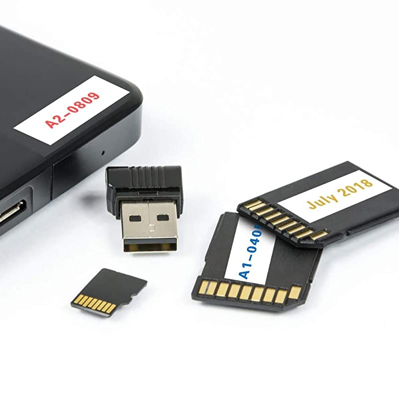 Compatible Label Tape Replacement for Brother PTouch TZe Tape 12mm 047 TZe231 TZe232 TZe233 TZe236 TZe234 BlackRedBlueGreenGold on White for Brother PTD400 PTD210 PTH110 5PK