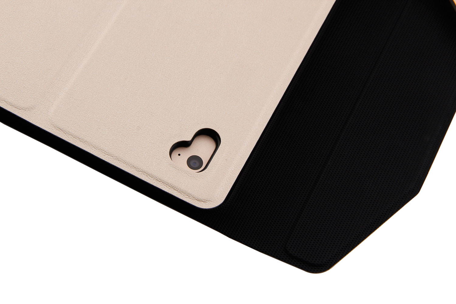 Ultra Thin Folio Cover with Removable 7 Color Backlit Wireless Bluetooth Keyboard for 2017 iPad iPad Pro 9.7 Air2