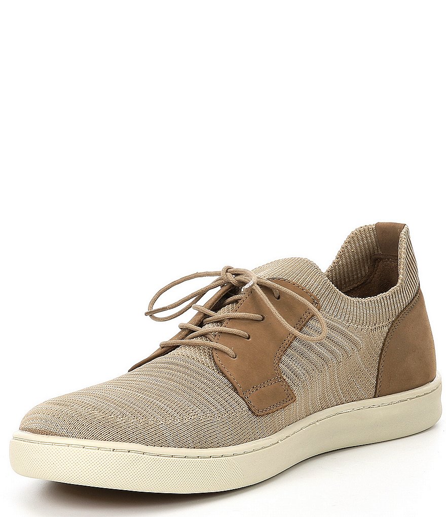 Flag LTD. Men's Boardwalk Plain Toe Lace-Up Knit Sneakers