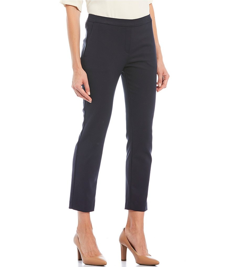 Gibson & Latimer Alexa High Rise Slim Ankle Pull-On Pants