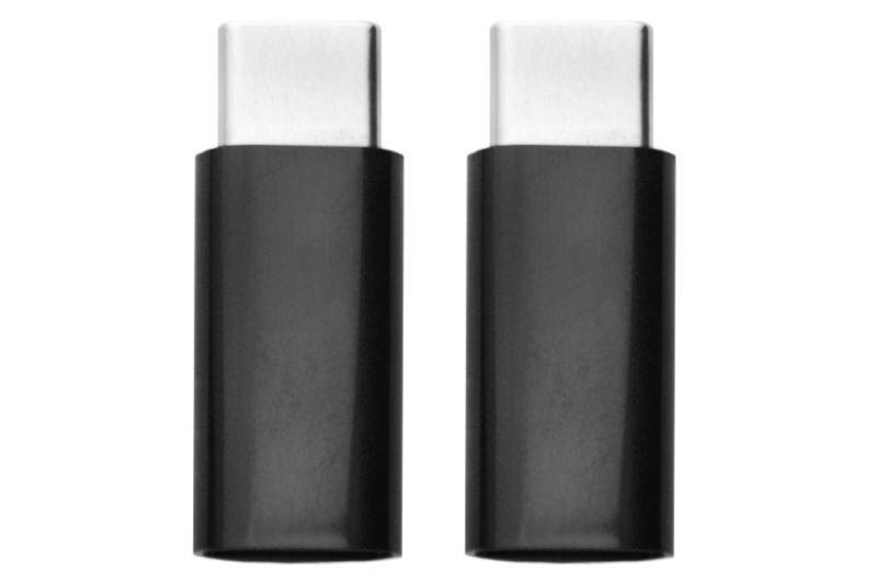 USB-C to Micro USB BF Adapter - 2 Pack