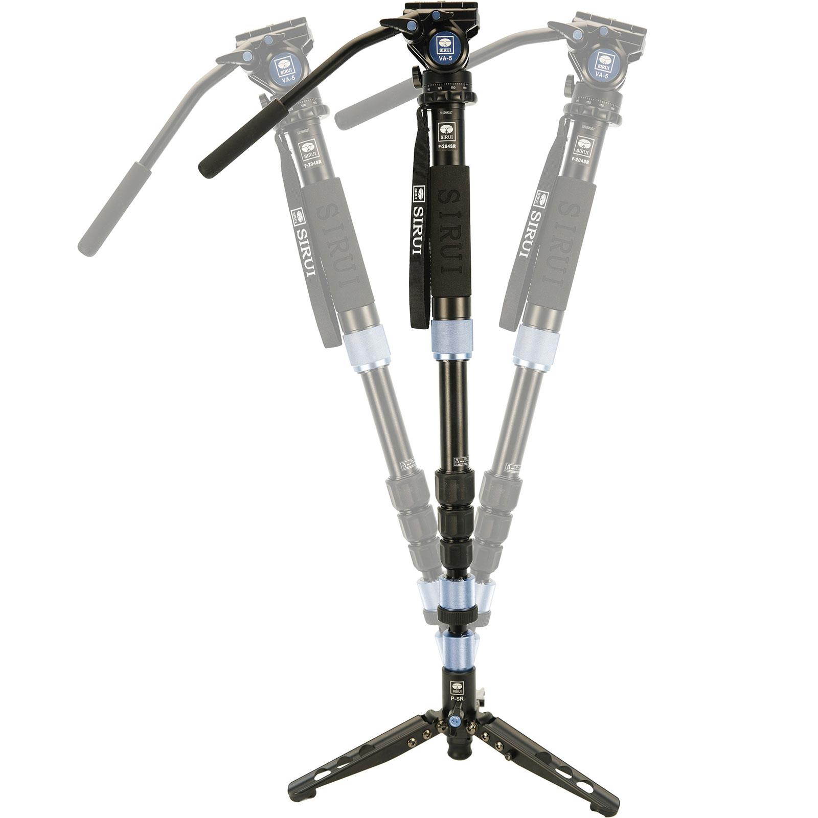 Sirui P-204SR Monopod with VA-5 Head SUP204SR-VA5