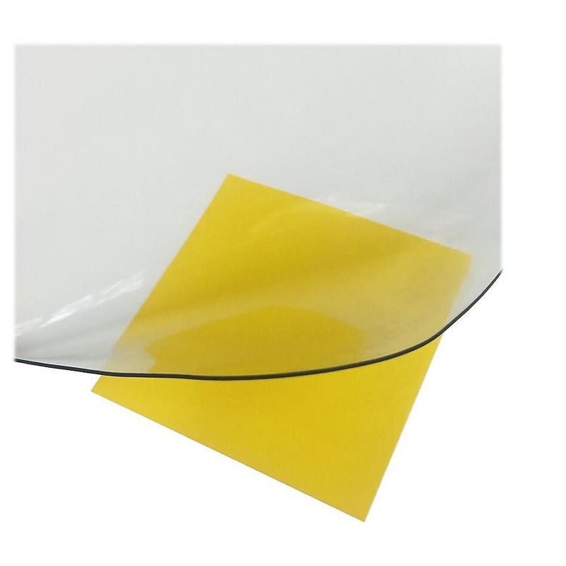 Artistic Krystal View Anti-microbial Plastic Desk Pad, 20"L x 36"W, Clear 6060M