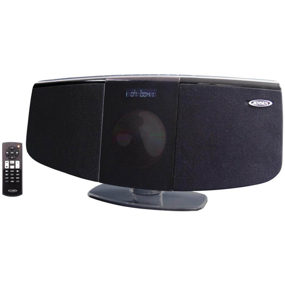 JENSEN JBS-350 Bluetooth Wall-Mountable Music System with CD Player