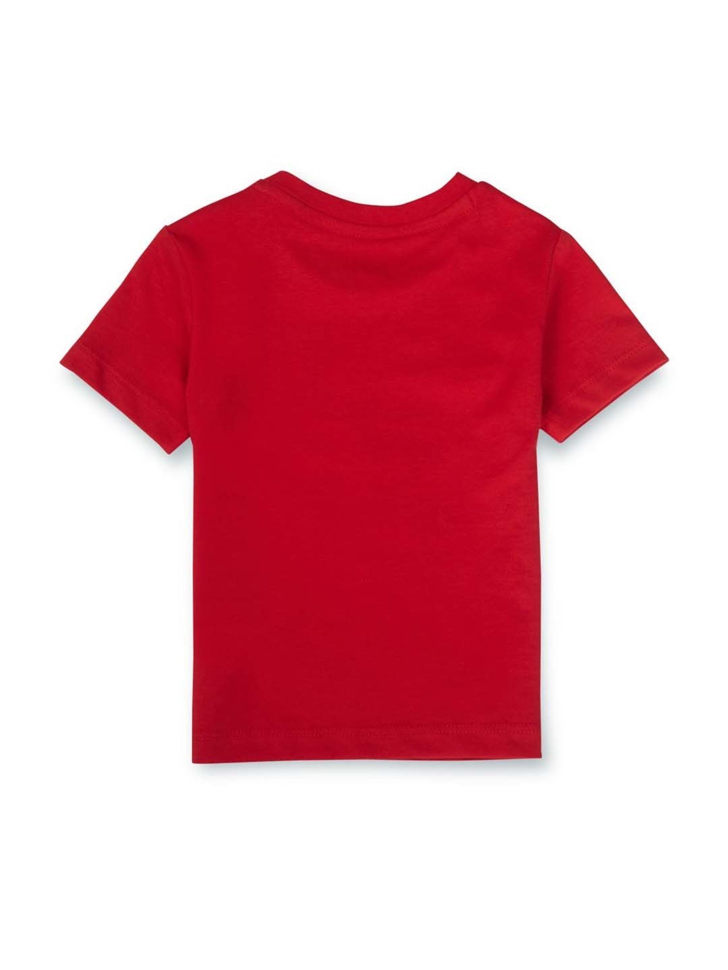 GJ baby Kids Red Printed T-Shirt