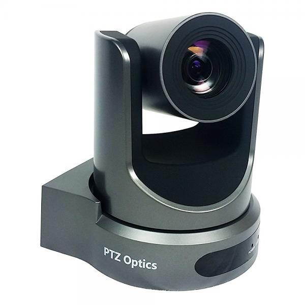 PTZOptics 2MP Full HD Indoor PTZ Camera, 20x Optical Zoom, USB 3.0, Gray