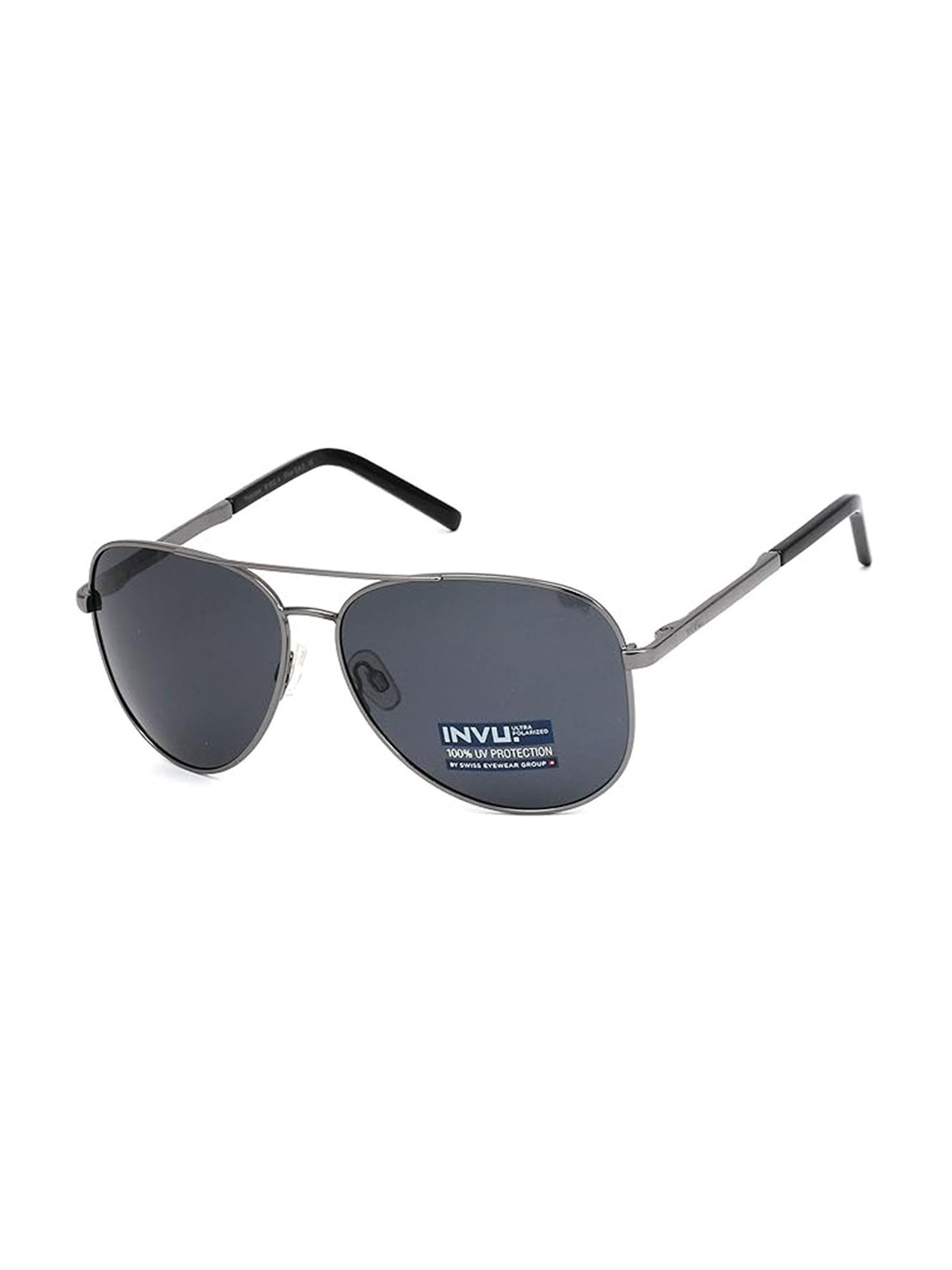 INVU Grey Pilot UV Protection Sunglasses for Men