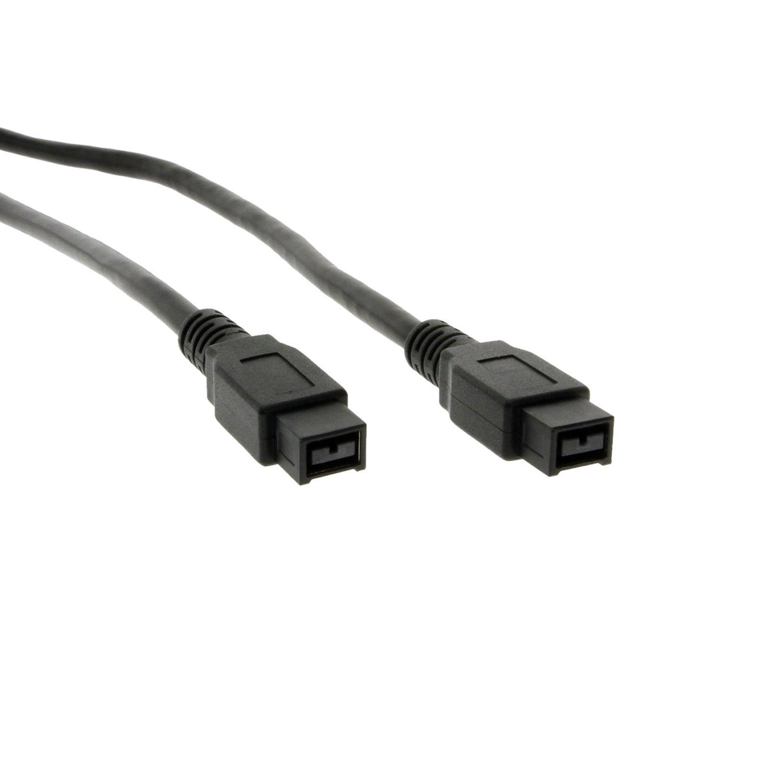 CableMax 9-pin/9-pin Firewire (IEEE 1394b) 800 Mbps Cable - 3 Feet