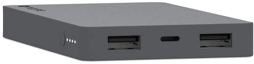 Mophie Powerstation with Lightning Connector - Made for iPhone, iPad, AirPod, and Other USB Devices - Grey (401102247, PWRSTION-LTG-5K)