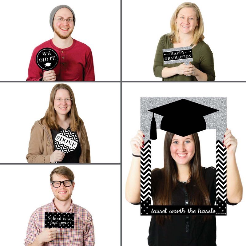 Big Dot of Happiness Senior Strong - Hanging Porch Class of 2021 Graduation Party Outdoor Decorations - Front Door Decor - 1 Piece Sign