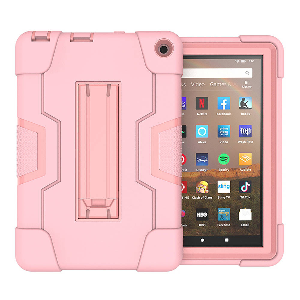 Mignova for Amazon Fire HD 8 2020 Case, Fire HD 8 Plus Case Heavy Duty Drop-Proof Shock-Proof Rugged Hybrid Case with Kickstand for Amazon Fire HD 8 2020 / Fire HD 8 Plus Tablet 10th Gen 2020