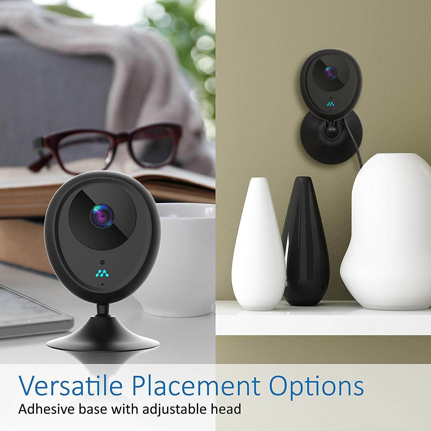 Momentum NIRO Wi-Fi Garage Door Opener with Camera and Smartphone Control | Motion Zone Detection, 2-Way Audio, Open/Close/Live Video/Free Cloud Storage, Remote Control with iPhone or Android | Black