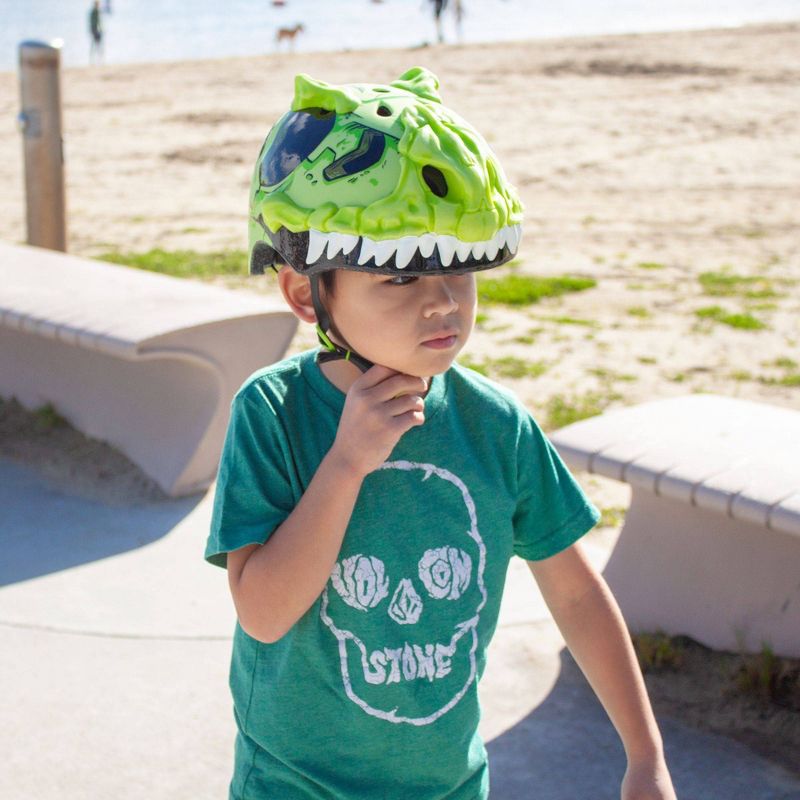 Raskullz T-Bone Child Helmet - Green