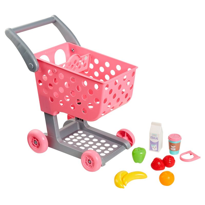 Perfectly Cute Shop and Go Grocery Cart with Accessories