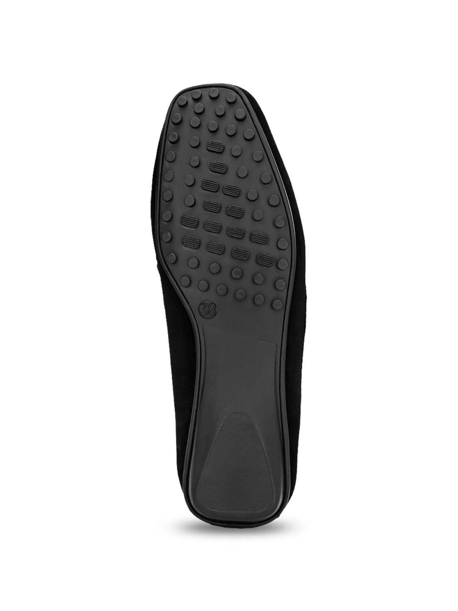 Carlo Romano Women's Black Casual Loafers