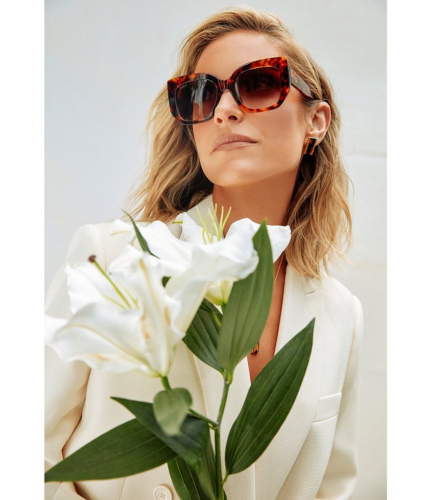 DIFF Eyewear Uncommon James x DIFF Retro Sunglasses