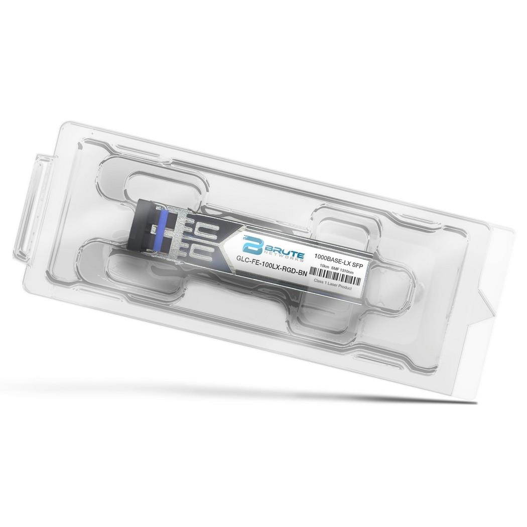 Cisco GLC-FE-100LX-RGD - 100BASE-LX 10km 1310nm SFP (100% Compatible)