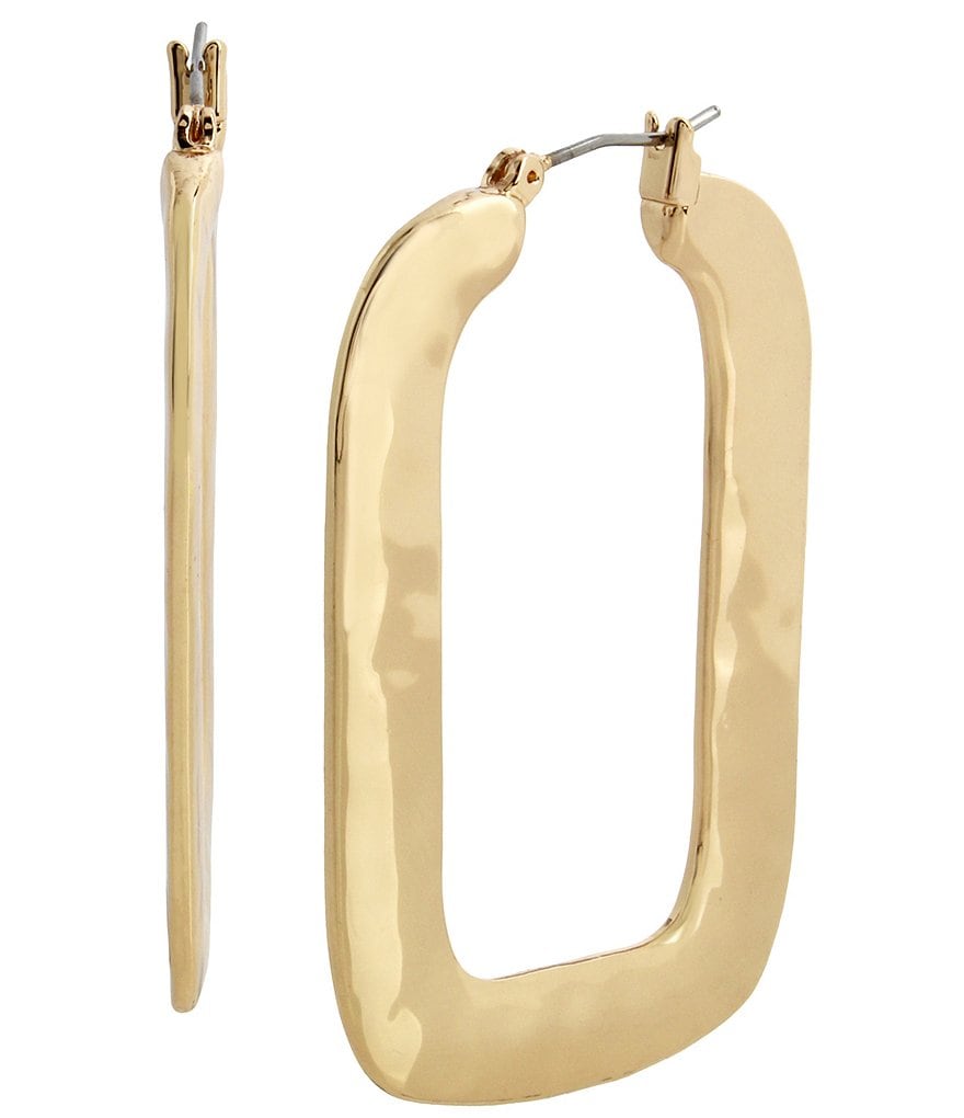 Robert Lee Morris Soho Geometric Hoop Earrings