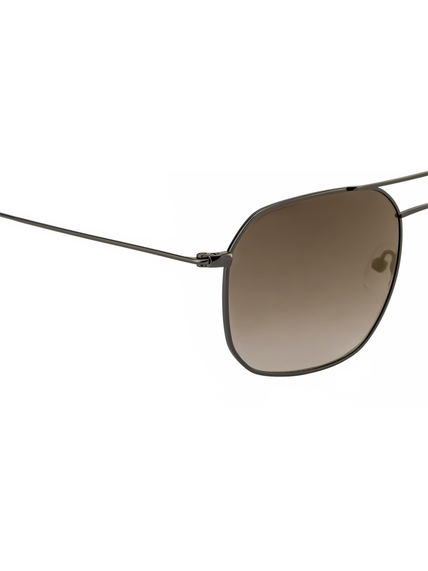 Opium Brown Beveled Sunglasses for Men