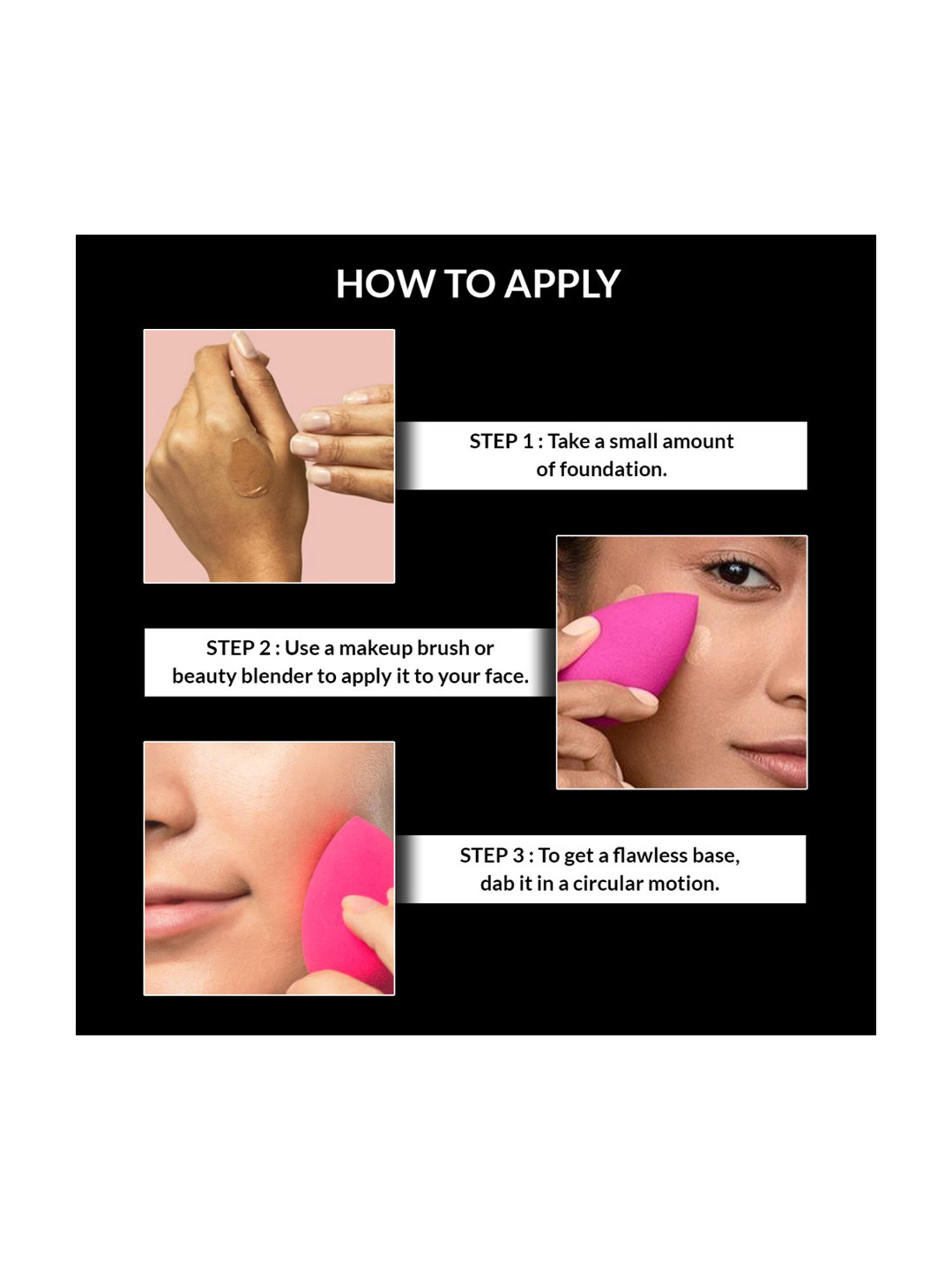 Stars Cosmetics Matte Finish Face Make Up Foundation Palette Refill Chin - 4 gm