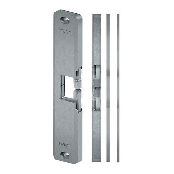Trine - 4850-32D - 1-3/4Wx9Hx1-1/4D Satin Finish 1/2 Field Selectable Steel Electric Strike
