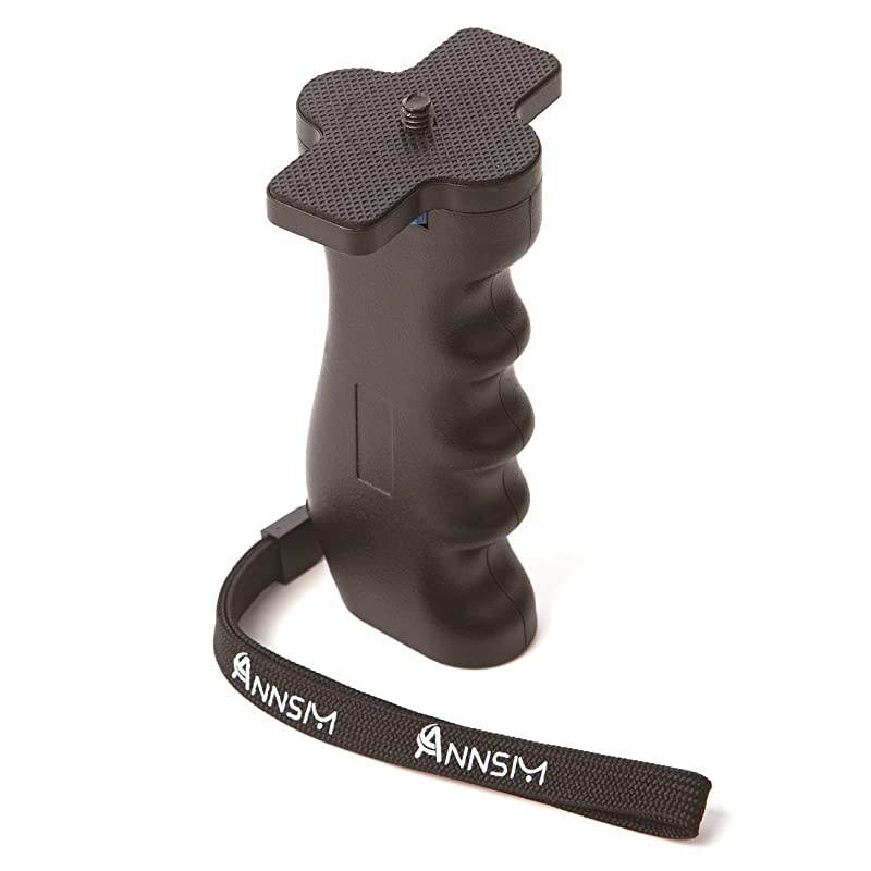 Camera Handheld Grip Handle Stabilizer with 14 Screw for DSLR SLR Cameras Canon Panasonic Sony Nikon Pentax and iPhone Samsung Smart Phone Gopro Hero etc