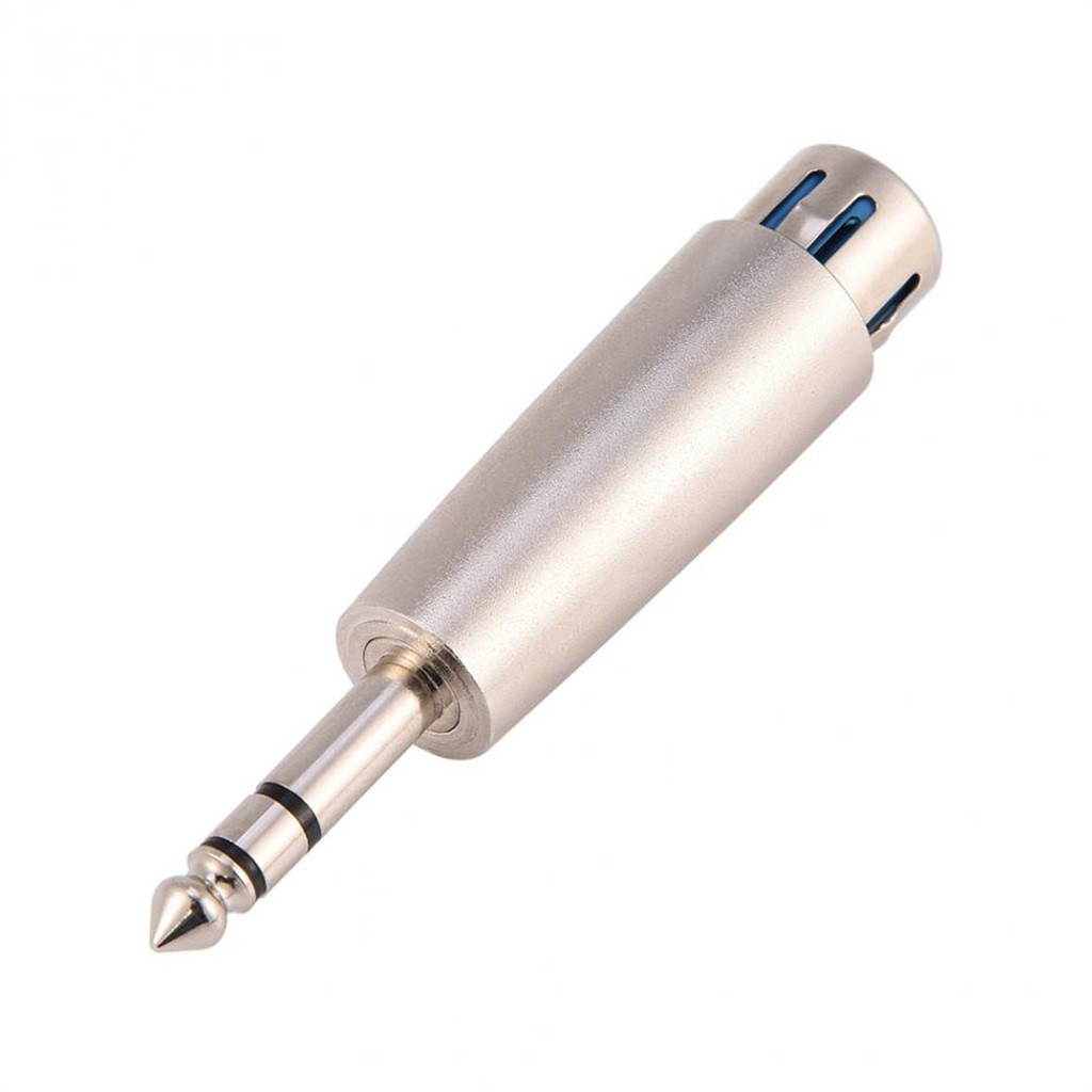 3 Pin XLR Female to 1/4 6.35mm Stereo Male Plug TRS Audio Cable Cord Mic Adapter 2019 New Arrival fashion (1pcs)