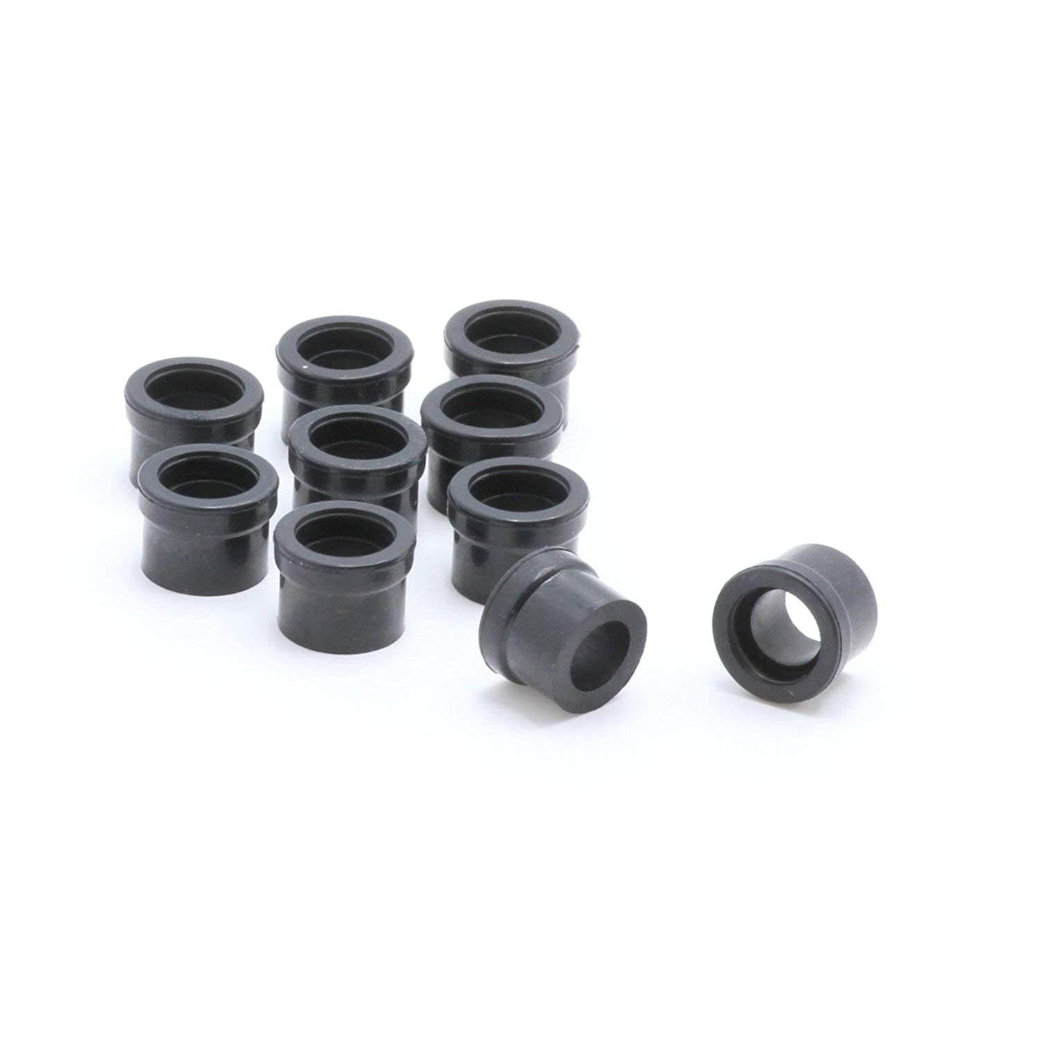 THE CIMPLE CO - Coaxial F Boots (F81 Boot) Weather Seal Boot - for Coax Ground Blocks, splitters, or Other F Connectors - Creates a Water Tight Seal (Grommet) - (10 Pack)