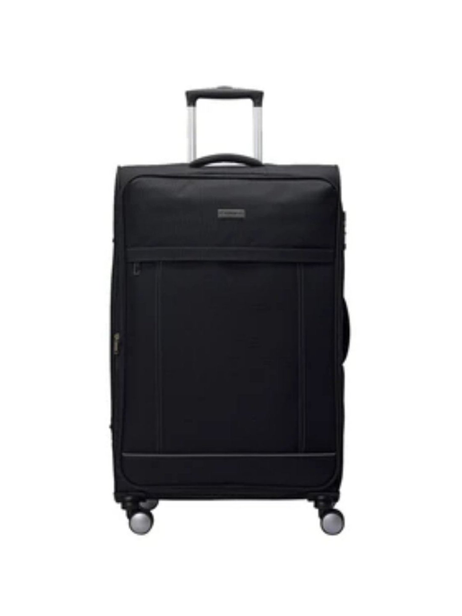 Carriall Black 4 Wheel Large Soft Cabin Trolley Set of 2 - 79 cm