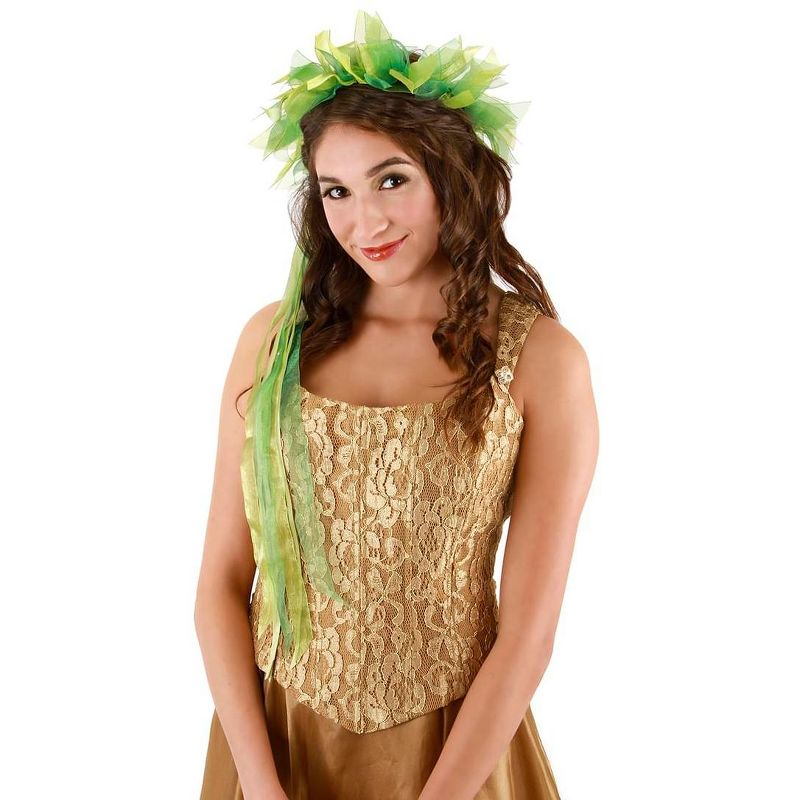 Elope Enchantress Green Headband One Size Fits Most