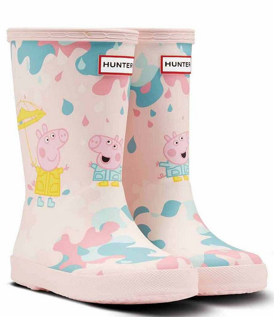 Hunter Girl's Peppa Pig Muddy Puddle Rain Boots (Infant)
