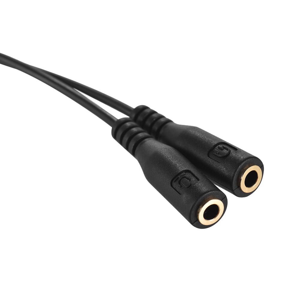 3.5mm Microphone Adapter Cable Audio Stereo Mic Converter Cord 4 Pole TRRS Male Plug for iPad iPhone Samsung Huawei Smartphone (1pcs)