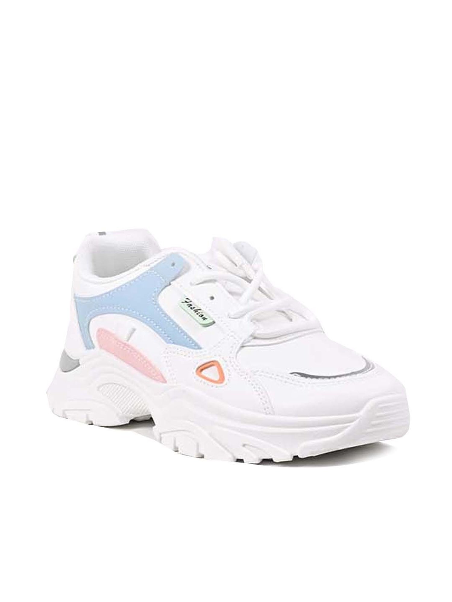 Jove Women's White Casual Sneakers