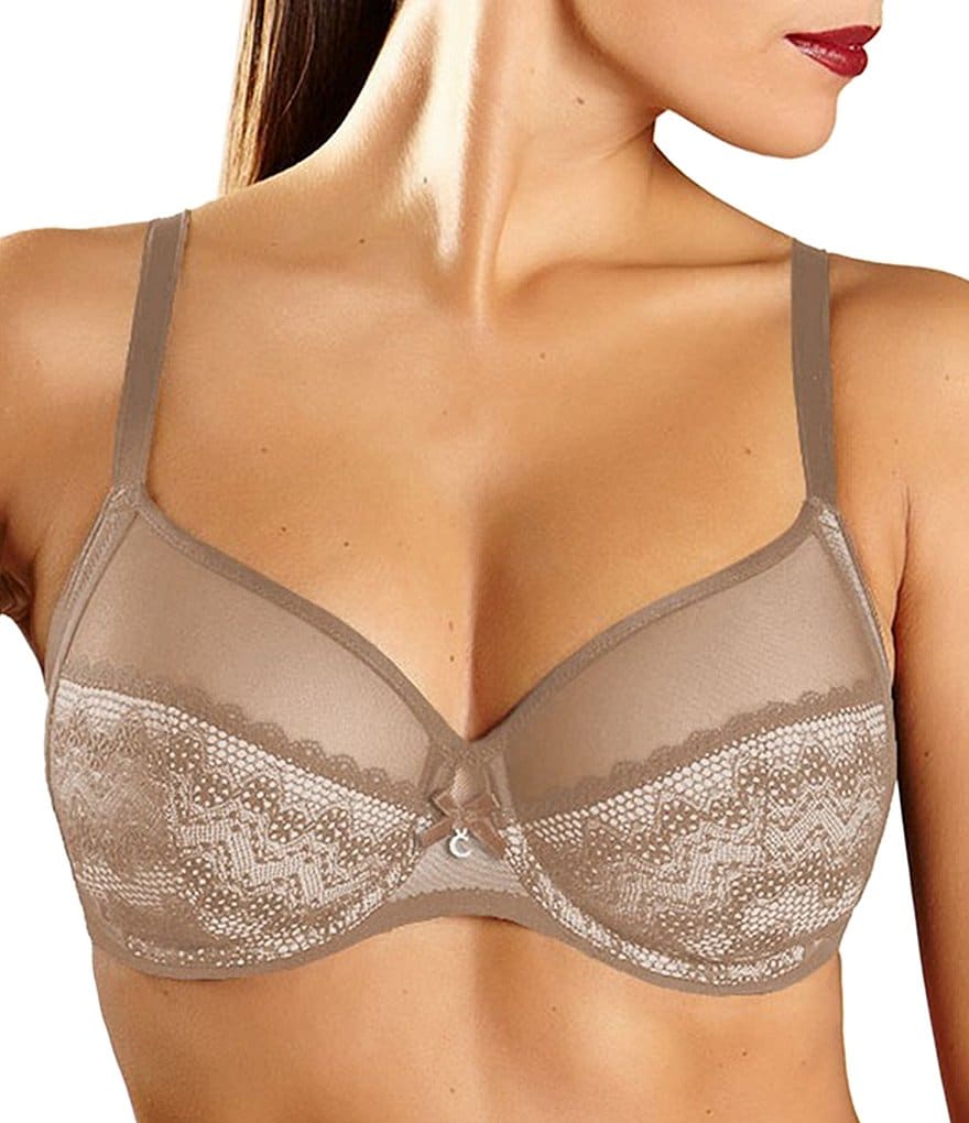 Chantelle Revelation Lace Mesh Underwire Bra