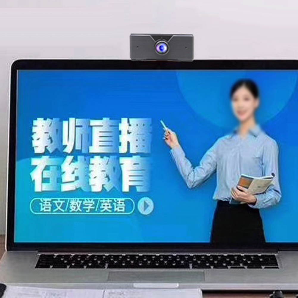 1080P Full HD Computer Webcam Extended View Live Broadcast Built In Microphone USB Port Wired