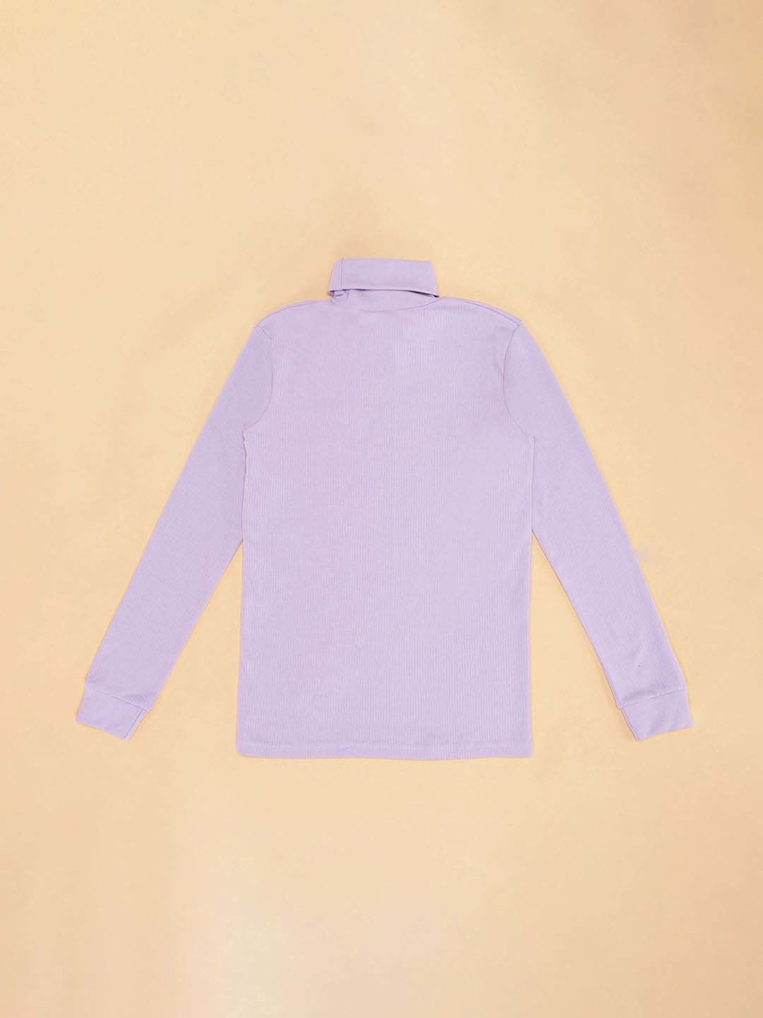 Dyca Kids Grey Melange Textured Thermal Top (Pack Of 2)