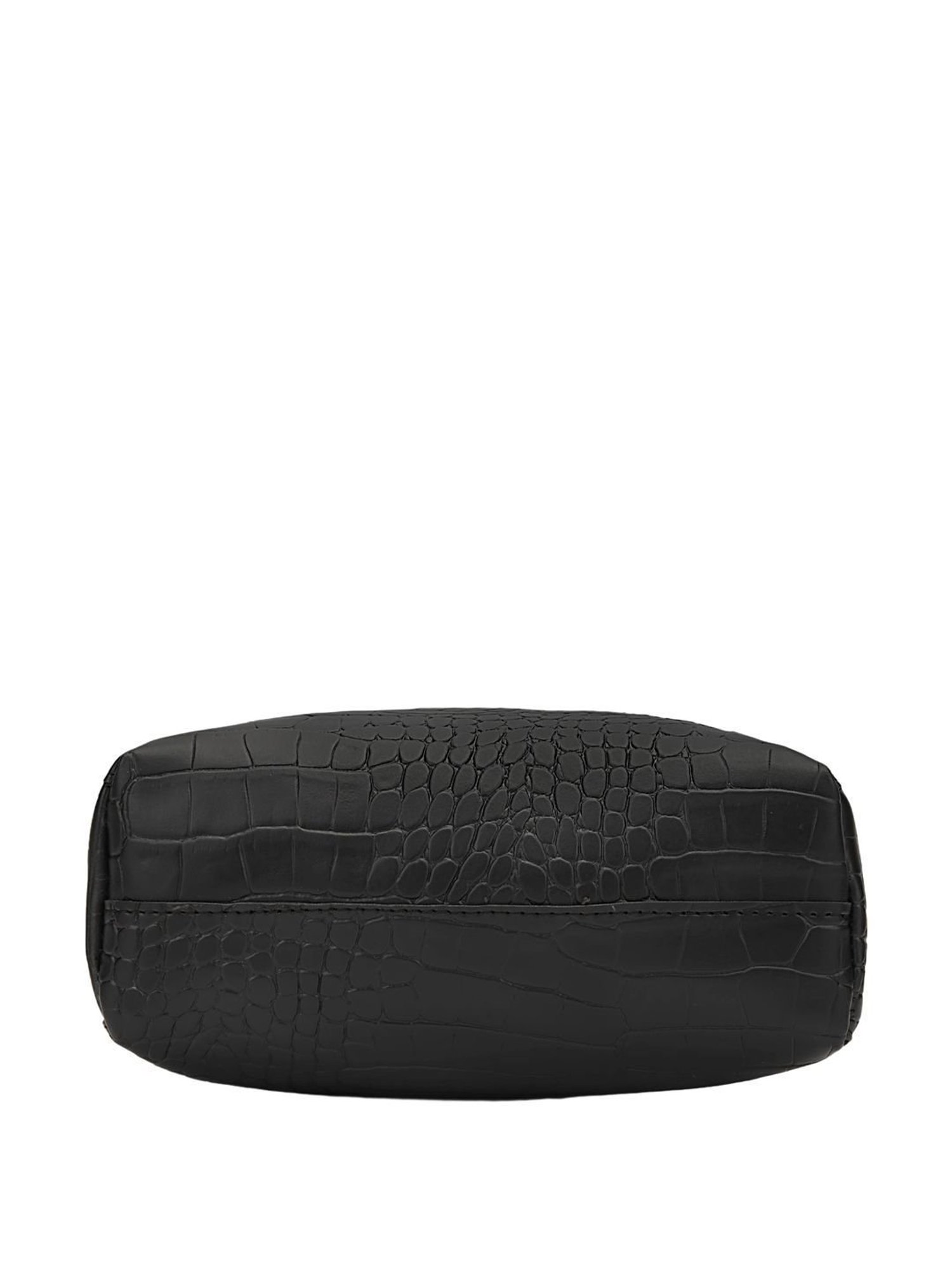 Lavie Black Textured Small Sling Handbag