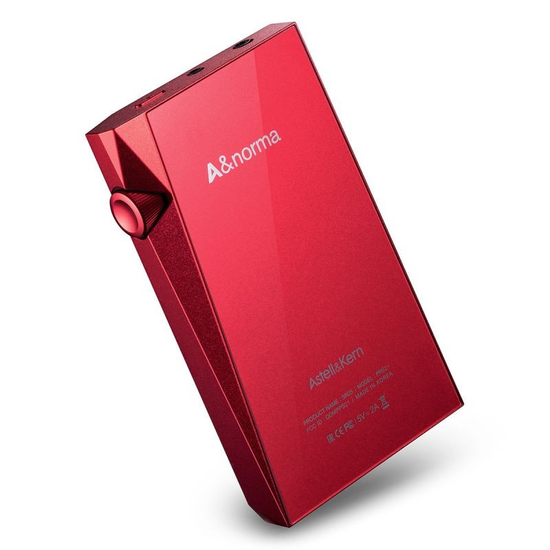 Astell & Kern SR25 Portable Music Player with Protective Case (Carmine Red/Black)