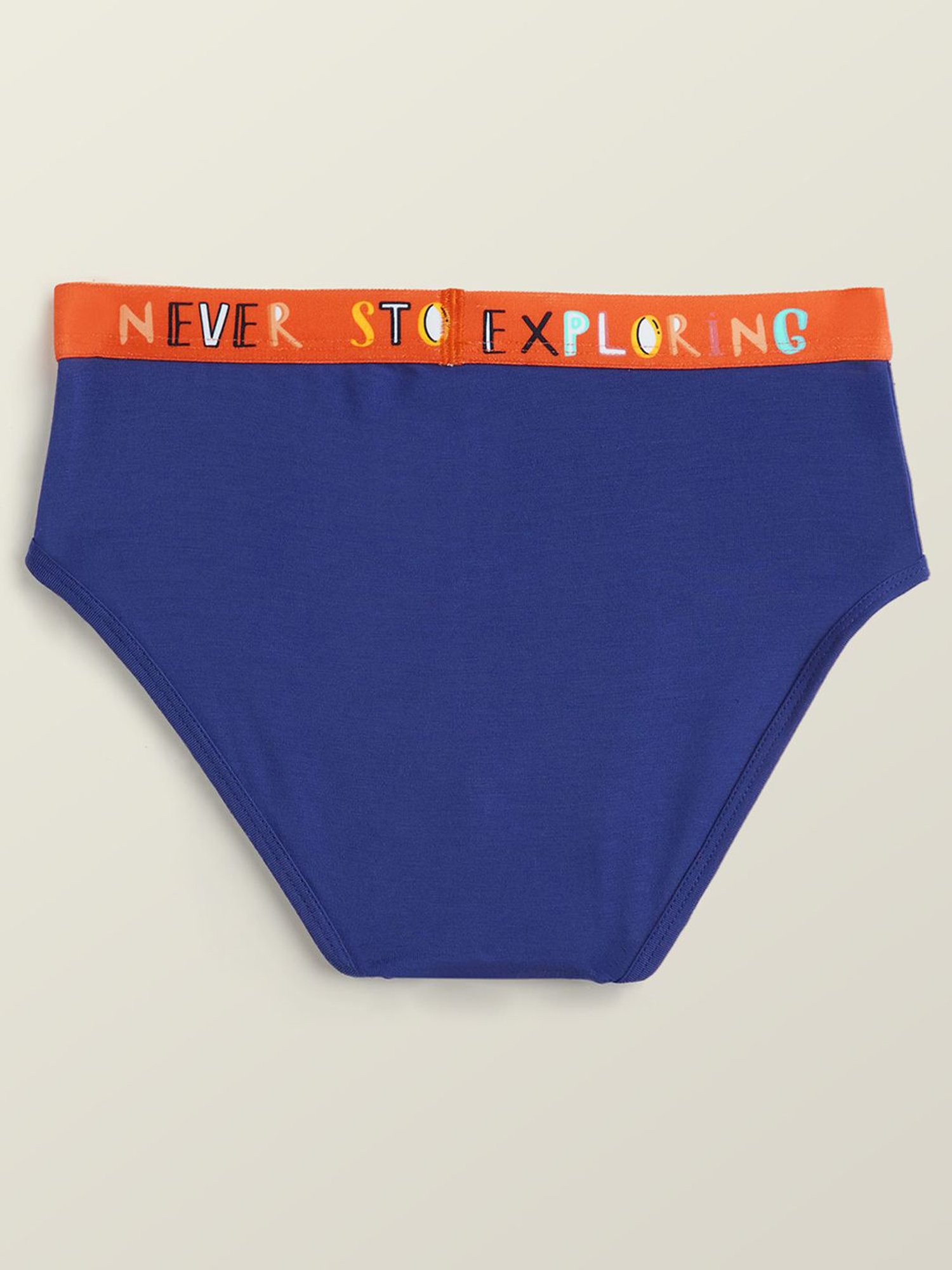 XY Life Boys Multicolor Relaxed Fit Briefs (Pack of 3)