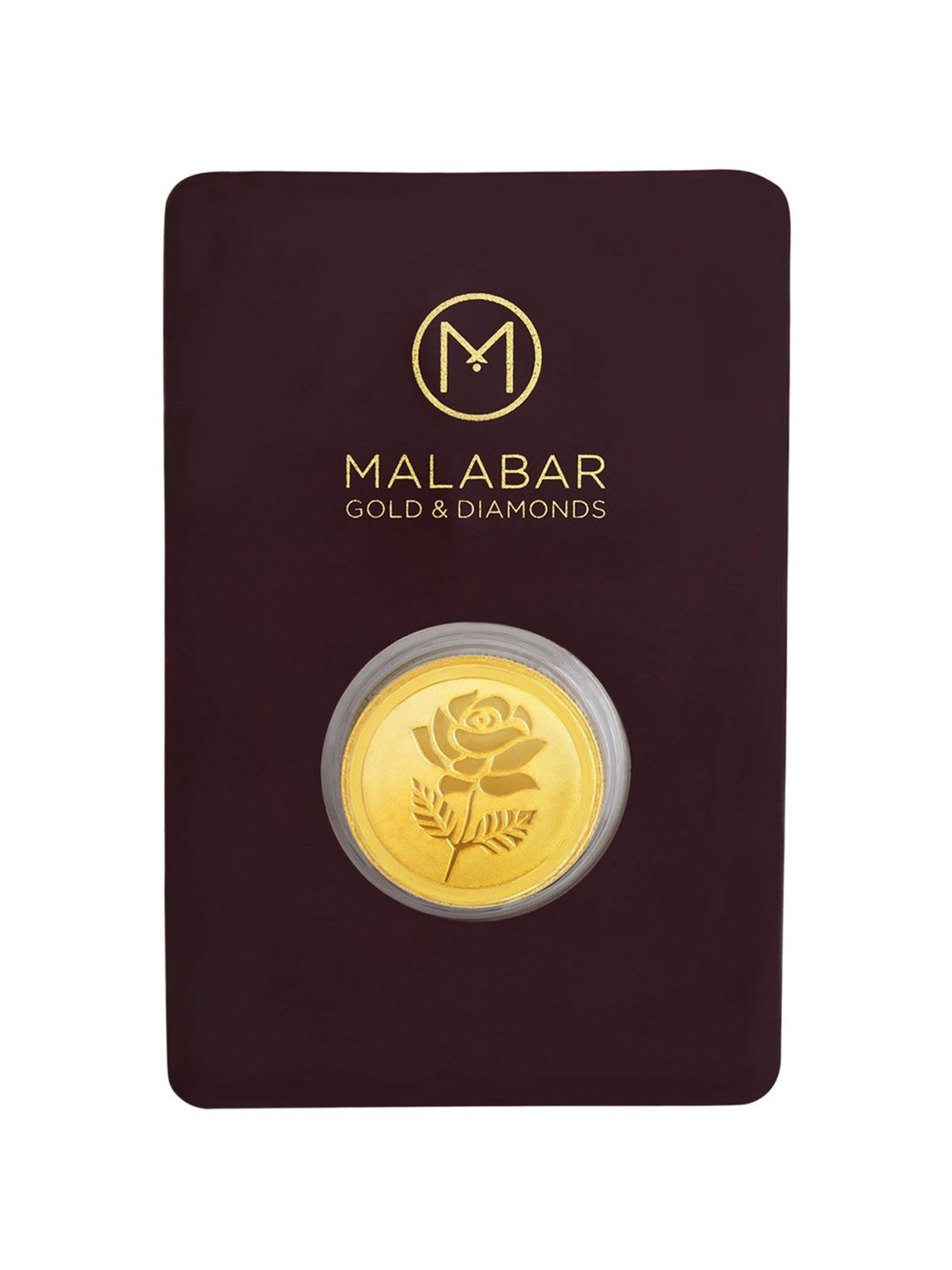 Malabar Gold and Diamonds 22k (916) 10gm Gold Coin