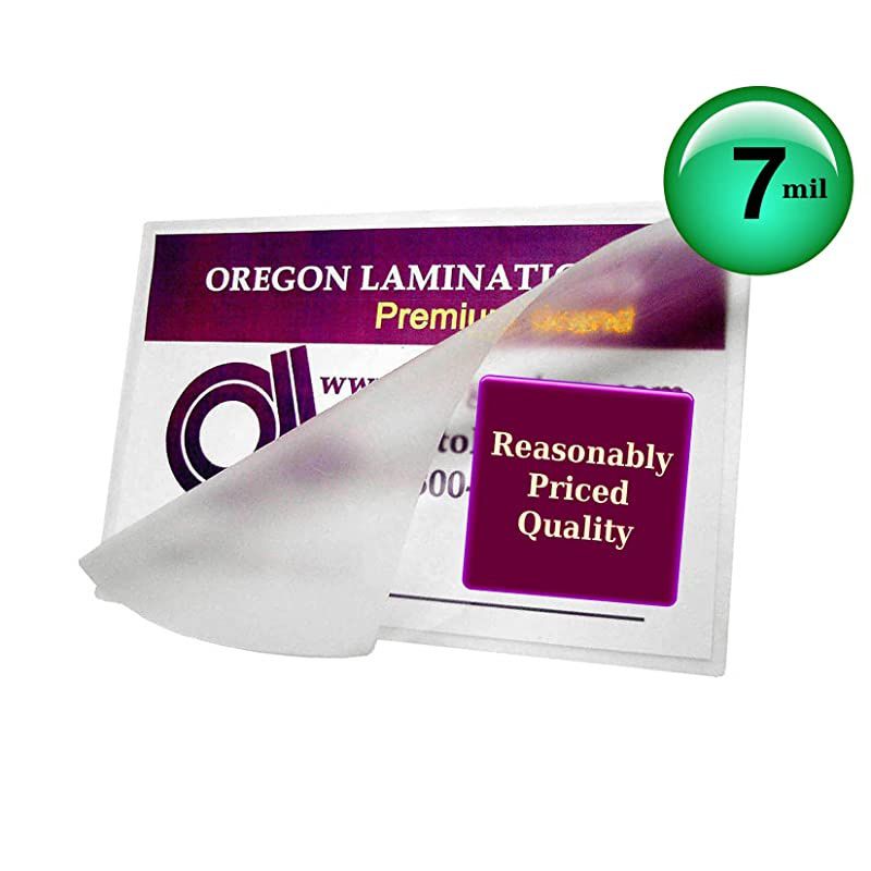 mil Letter hot Laminating Pouches 100/box 9 x 11-1/2" glossy thermal laminator pockets
