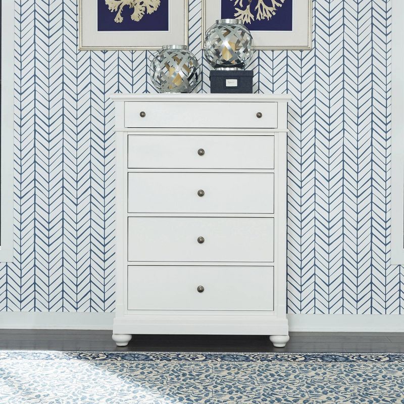Harbor View II 5 Drawer Chest Linen - Liberty Furniture